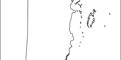 Mapa prazan Belize