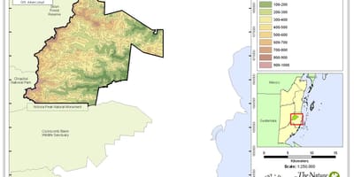 Mapa sittee rijeku Belize